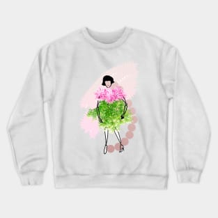 Organic plant fashion Crewneck Sweatshirt